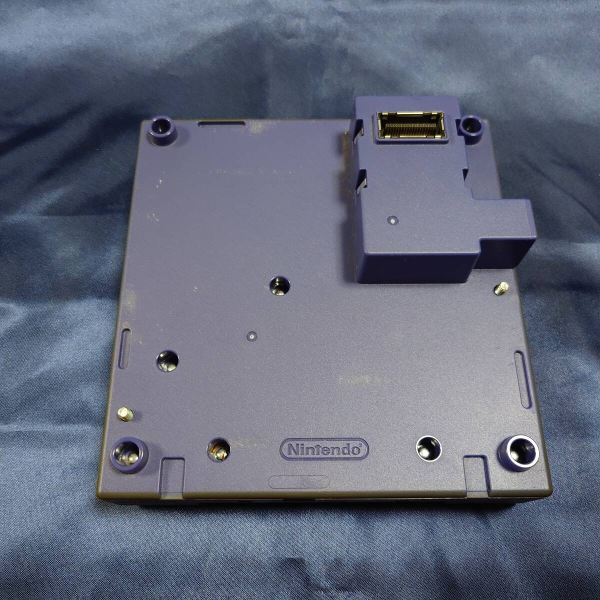 【動作未確認】 ゲームボーイプレーヤー バイオレット DOL-017 ゲームキューブ 日焼けあり