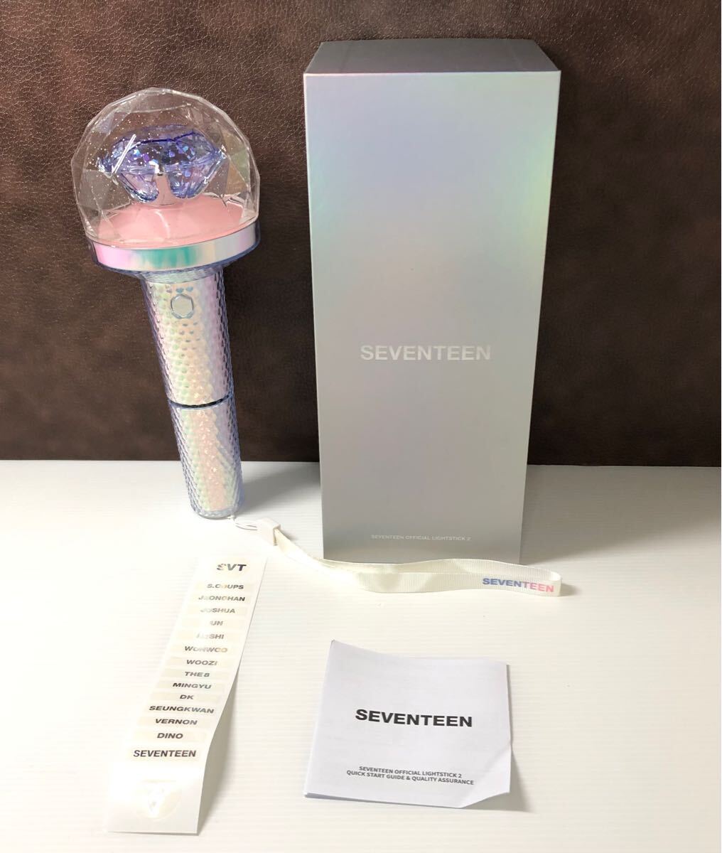 SEVENTEEN 公式ペンライト カラット棒 ver2|タレントグッズ SEVENTEEN 公式ペンライト カラット棒 ver2|タレントグッズ