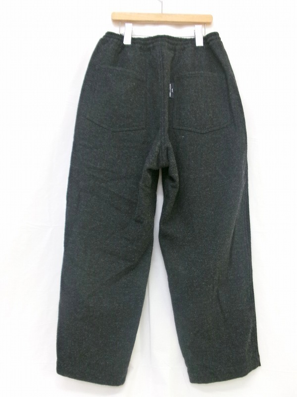 COMME des GARCONS HOMME Comme des Garcons Homme pants charcoal gray S HL-P023 AD2023 wool 100%