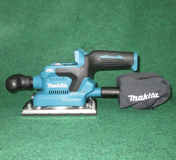 ⑥ new goods Makita BO380DZ 18V rechargeable finishing sun da pad size 92x185mm body only battery * charger optional AC machine same etc.. work talent proportion & clean finish 