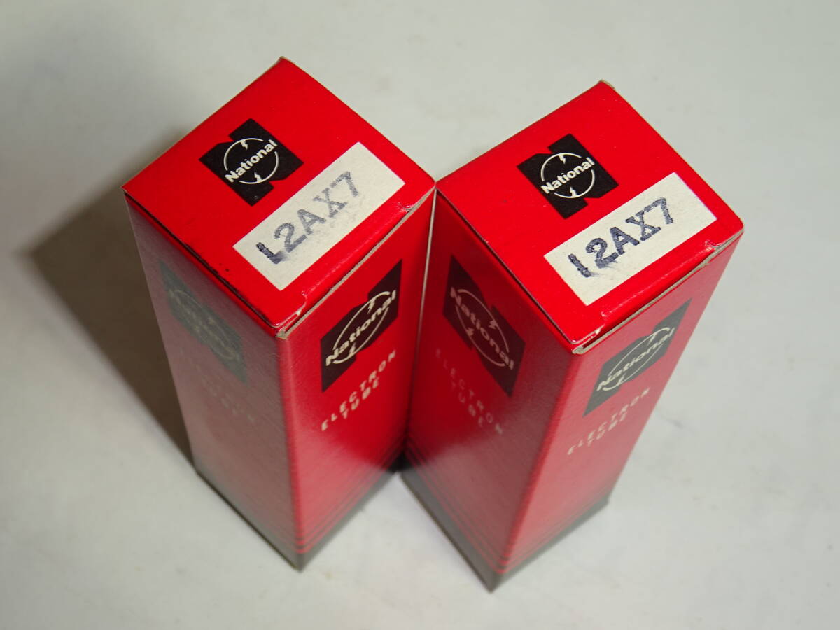 ○松下製真空管 12AX7/ ECC83 未使用元箱入り 2本の出品です