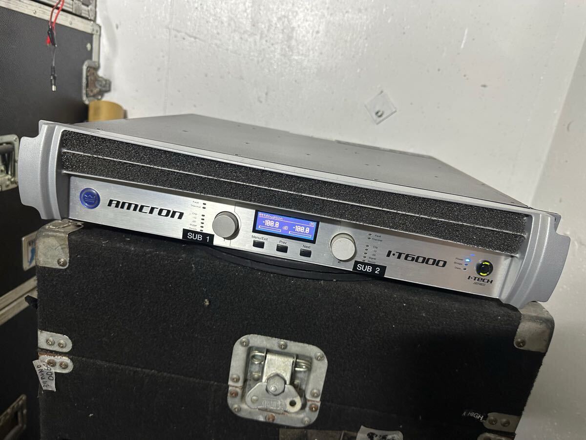 AMCRON IT6000 パワーアンプ Yahoo!オークション - AMCRON パワーアンプ I-Tech Series