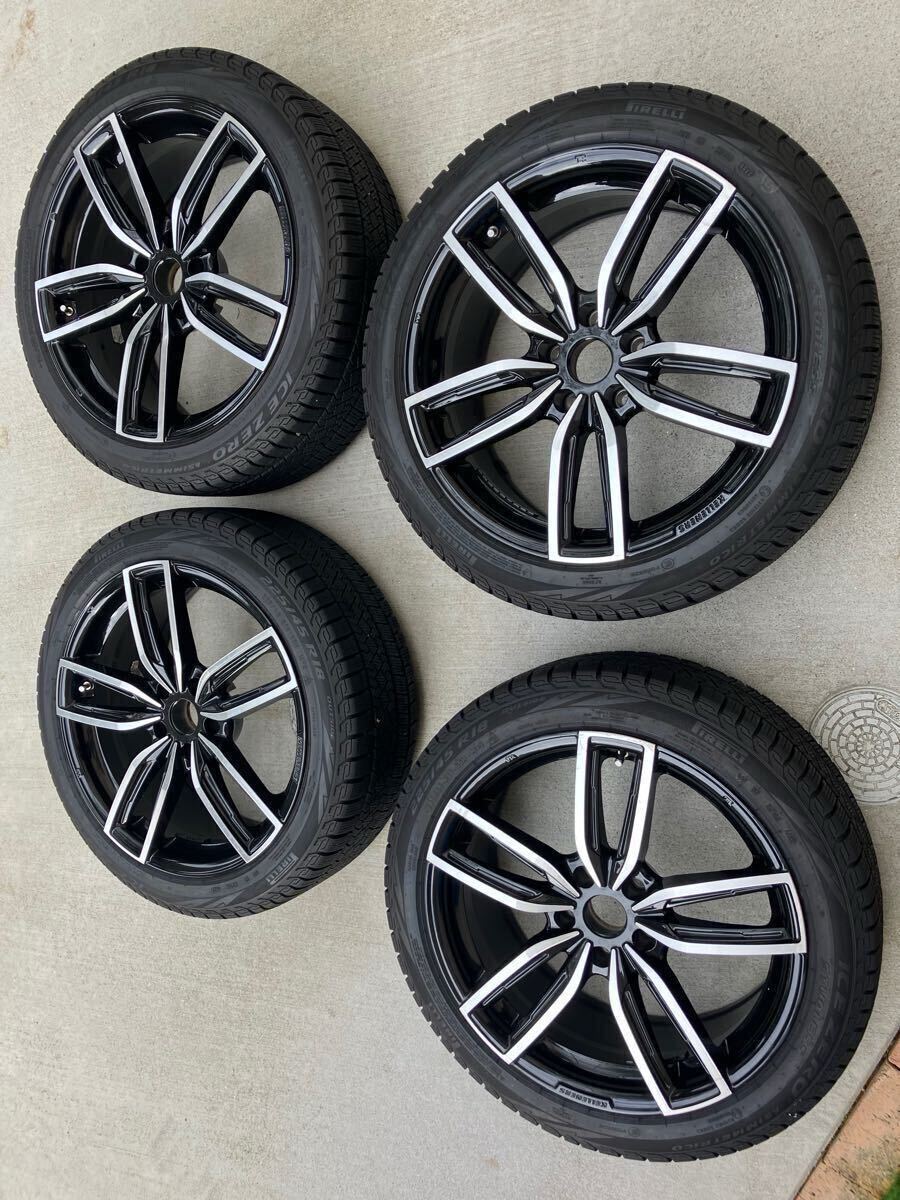スタッドレス BMW3シリーズ　G21 ピレリ　アイスゼロ　アシンメトリコ　225 45 18
