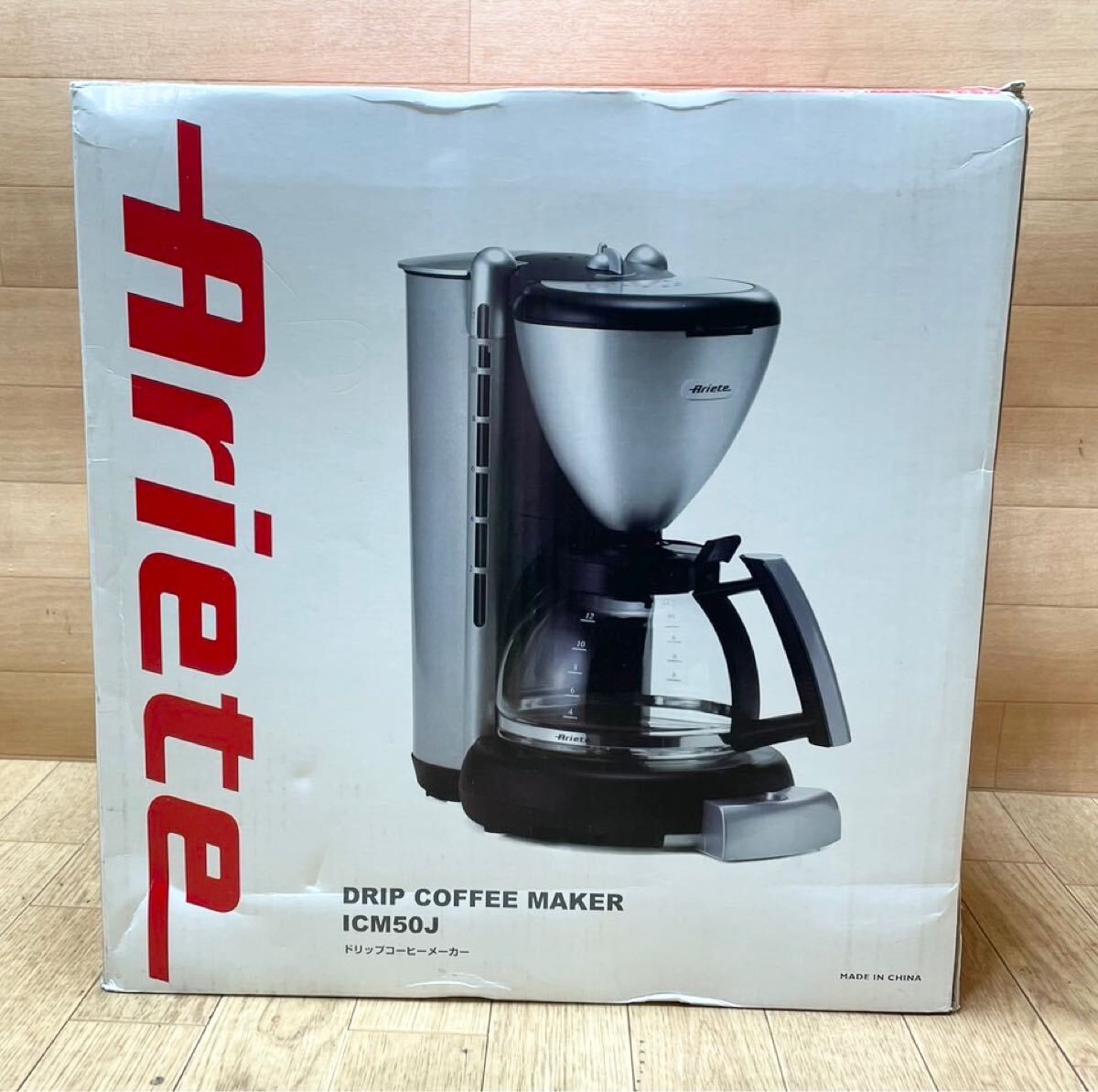 未使用☆ デロンギ アリエテドリップコーヒーメーカー ICM50J A10