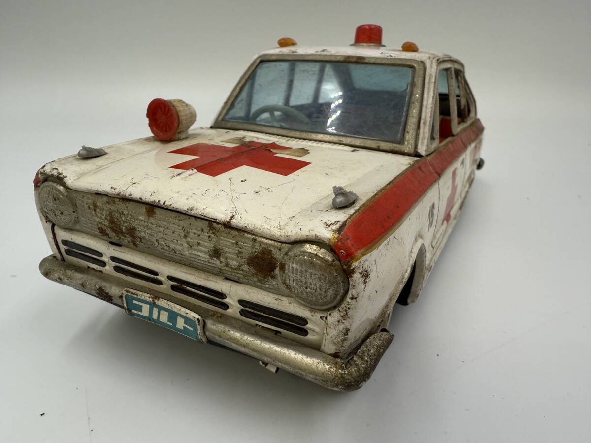 アサヒ玩具 救急車 コルト AMBULANCE ブリキ レトロ ビンテージ アサヒ玩具 救急車 コルト AMBULANCE ブリキ レトロ ビンテージ