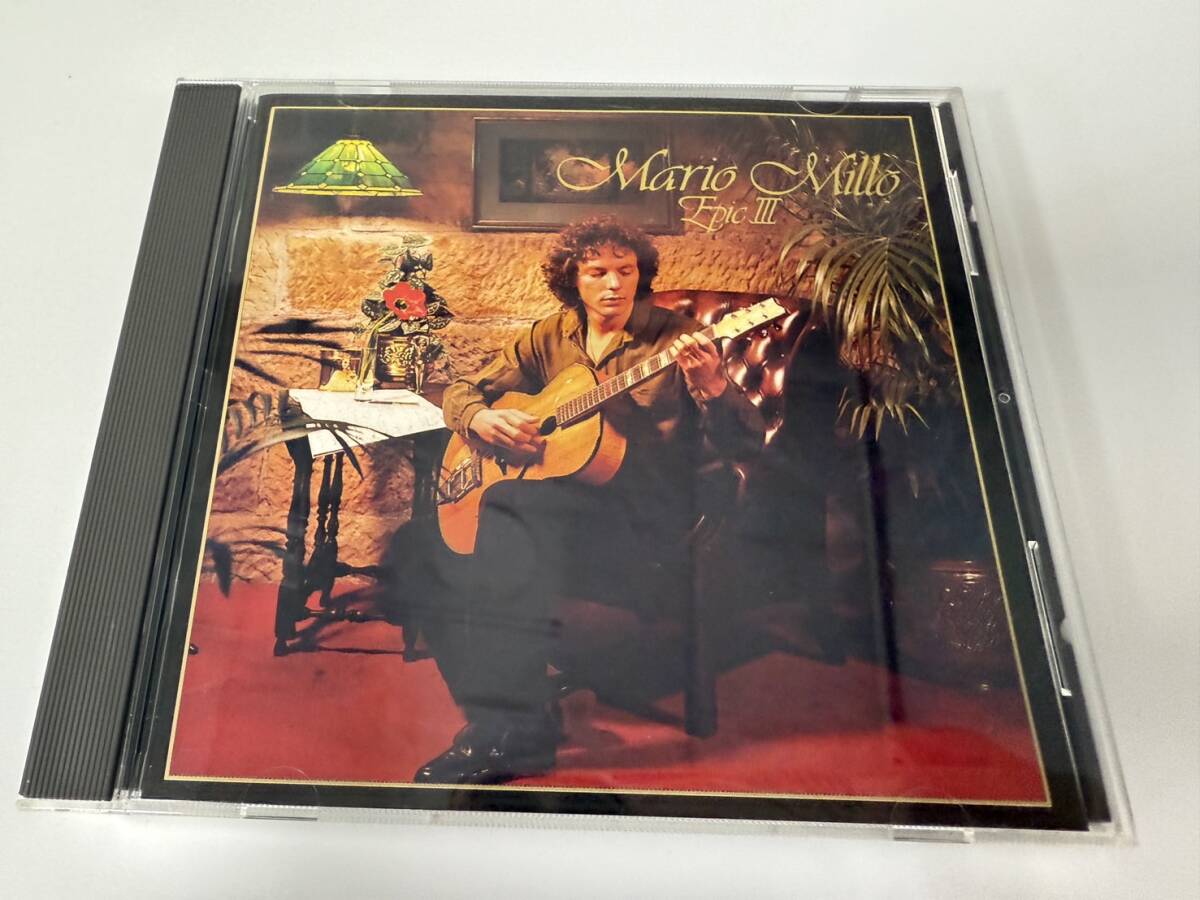 美盤 MARIO MILLO EPIC Ⅲ マリオ・ミーロ エピックⅢ 国内盤（1stプレス）CD 帯・アンケートはがき付 1979年発表 1stソロ・アルバム