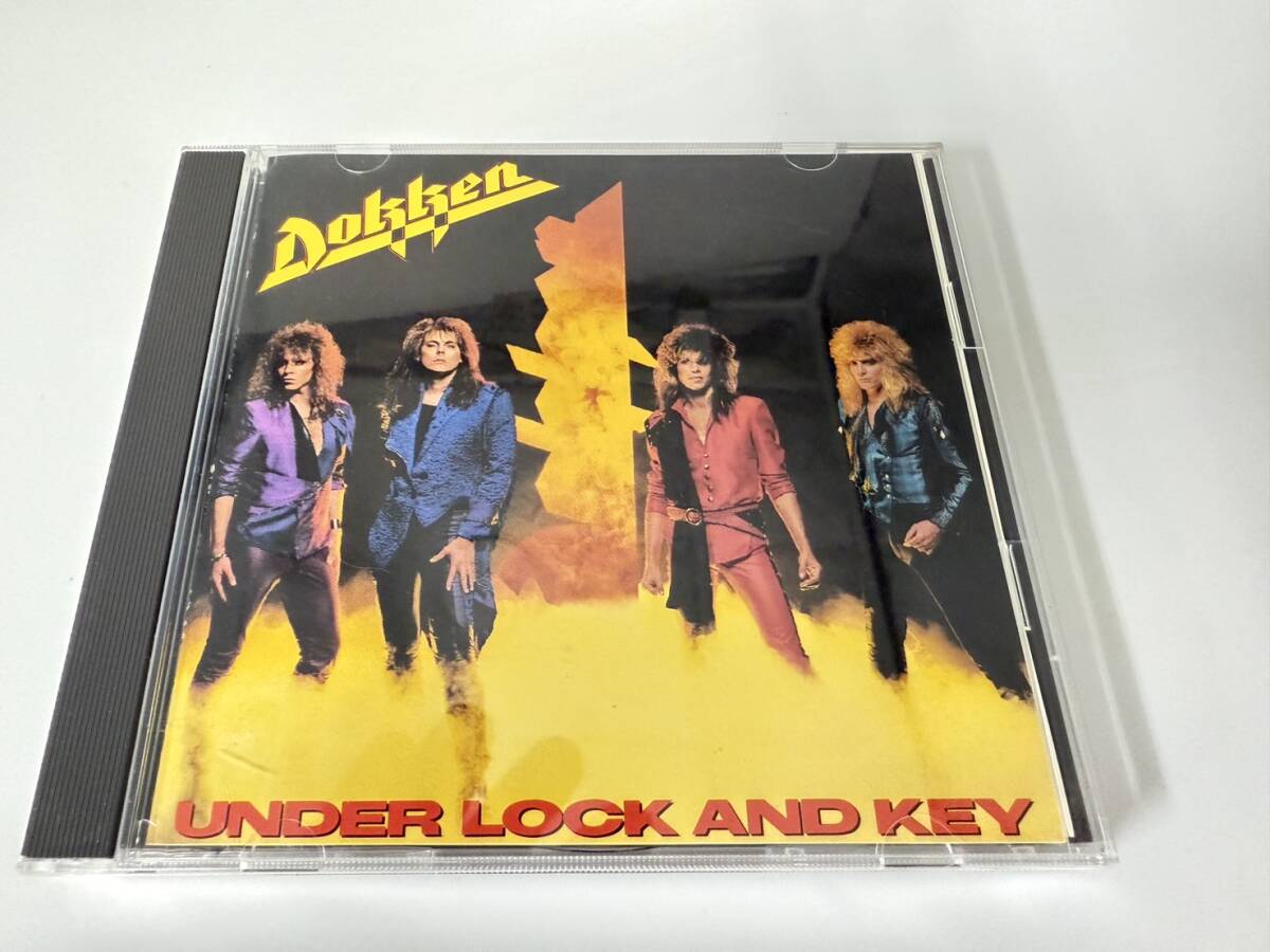 美盤 旧規格 ドッケン/Dokken☆アンダー・ロック・アンド・キー/Under Lock and Key☆国内盤CD