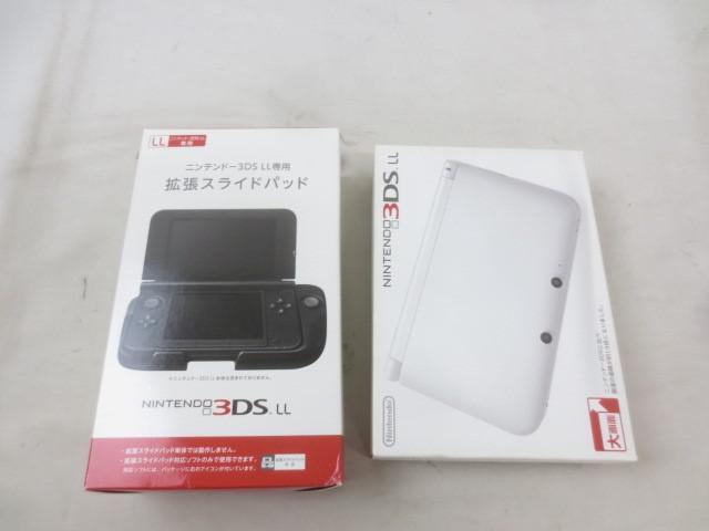 【同梱可】中古品 ゲーム ニンテンドー3DS LL 本体 SPR-001 ホワイト 動作品 箱付き