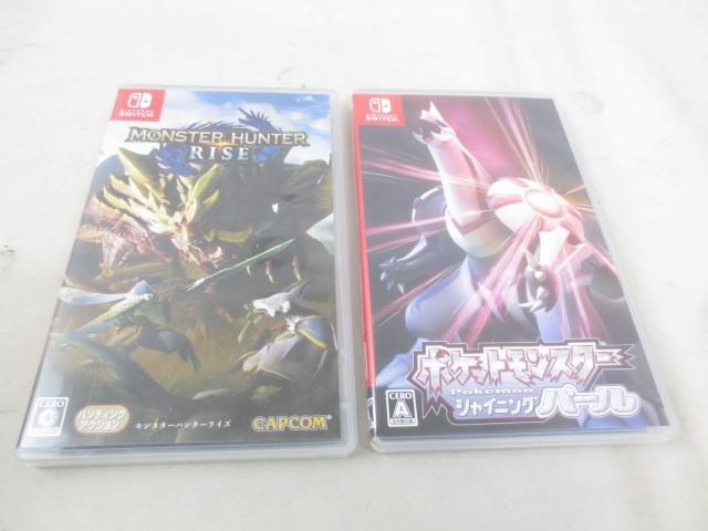 【同梱可】中古品 ゲーム Nintendo switch ニンテンドースイッチ ソフト 2点 ポケットモンスター シャイニングパール