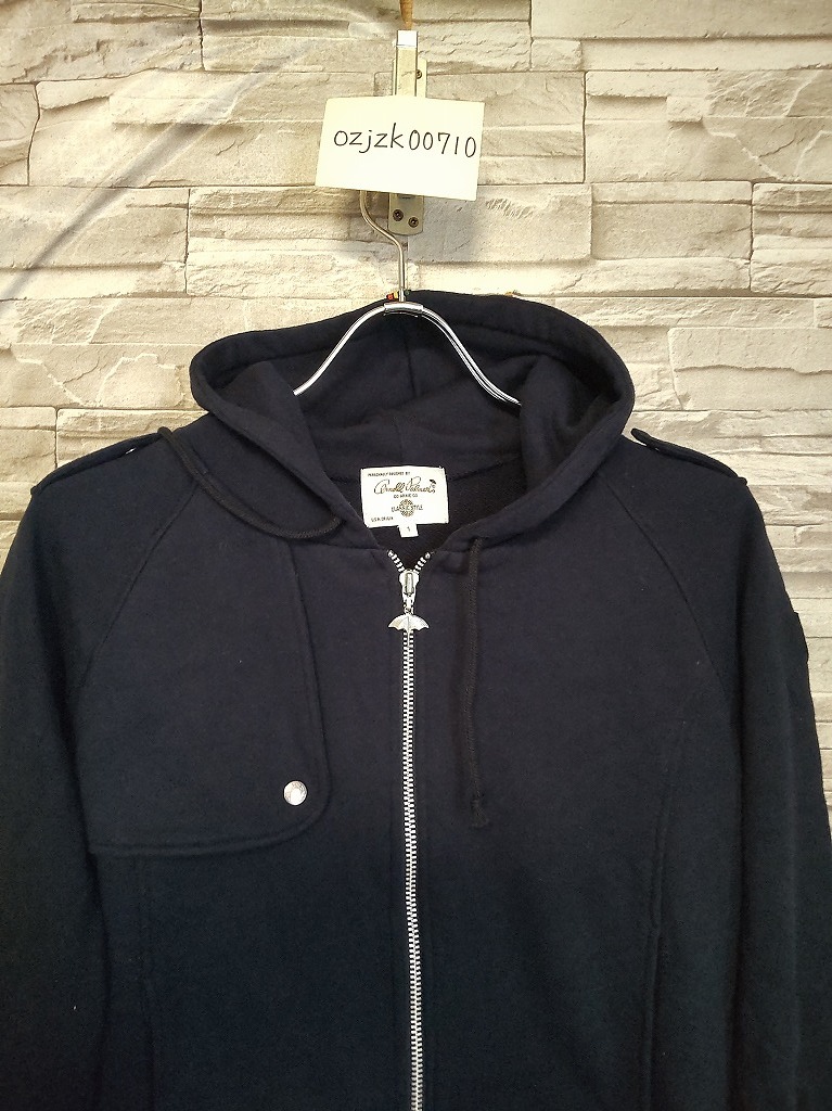 women's H796 アーノルドパーマー ARNOLD PALMER フルジップ スウェット パーカー 1 ネイビー