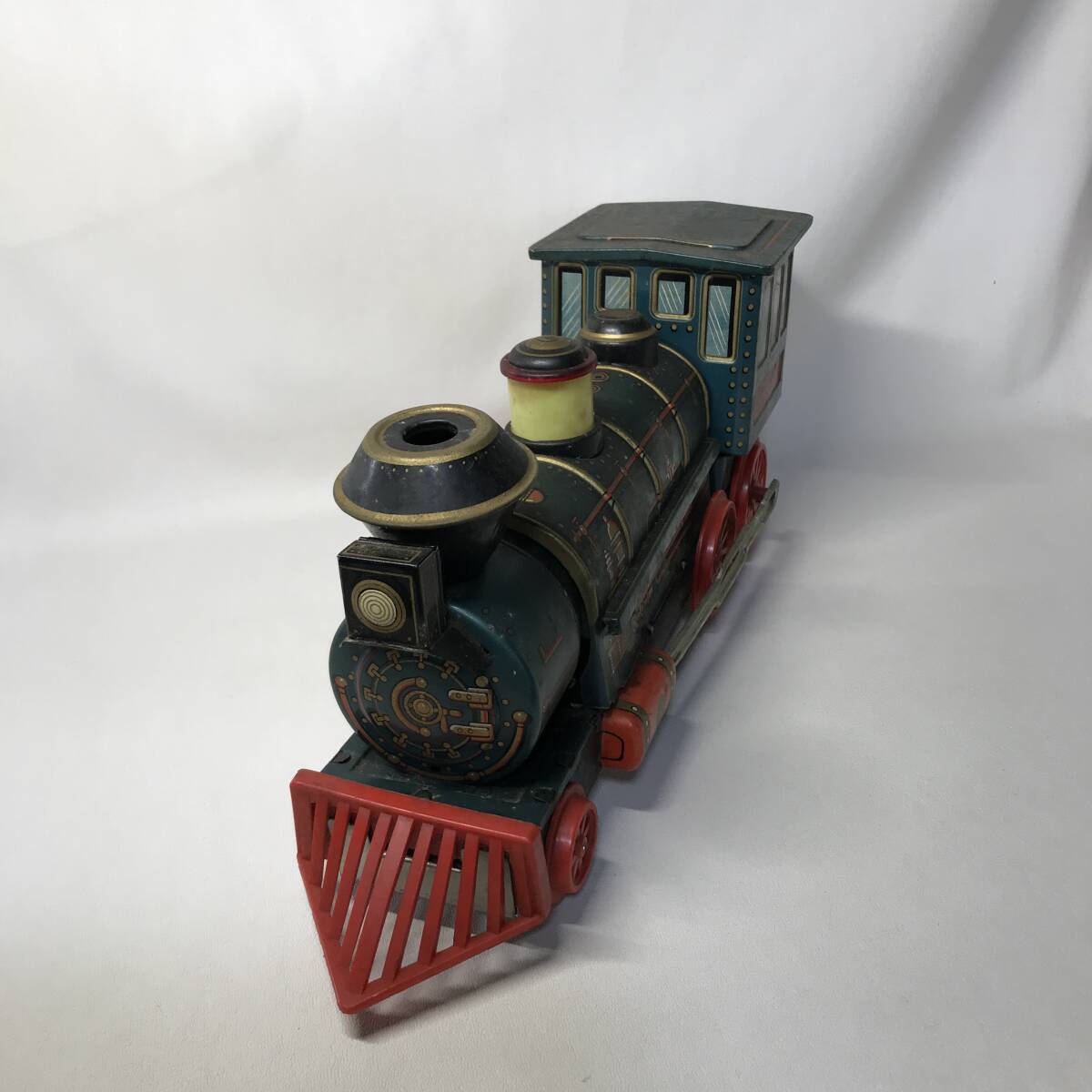 TL3 昭和レトロ TRADE MARK トレードマーク ブリキ 蒸気機(jī)関車 MODERN TOYS 現(xiàn)狀品 動(dòng)作未確認(rèn)
