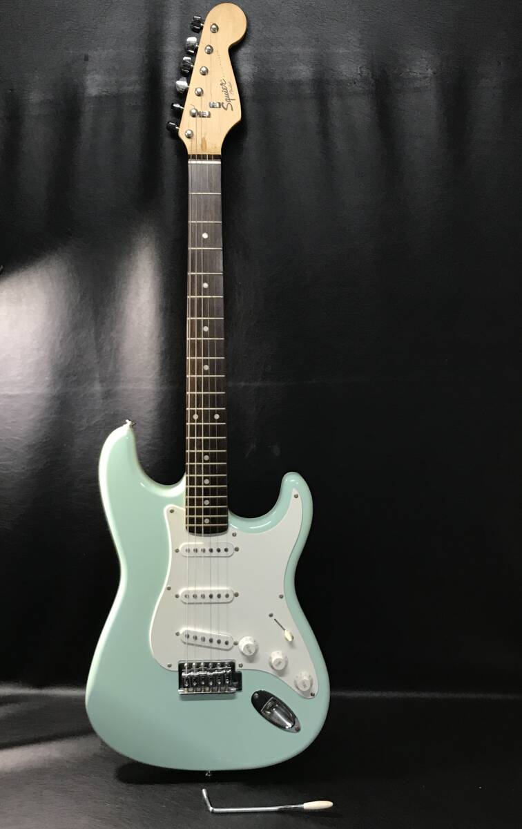 IMNSD Squier by Fender スクワイア エレキギター BULLET STRAT 音出しOK ソフトケース付 現状品