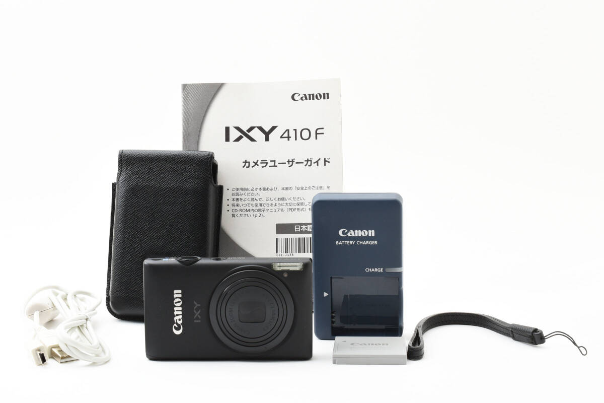 ★☆Canon IXY 410F black ブラック #4386☆★