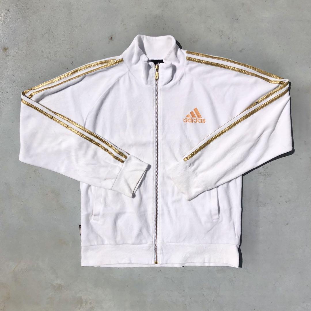 00s adidas アディダス ベロア 刺繍ロゴ 三本ライン トラック 00s adidas アディダス ベロア 刺繍ロゴ 三本ライン トラック