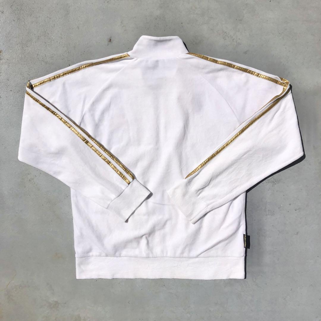 00s adidas アディダス ベロア 刺繍ロゴ 三本ライン トラック 00s adidas アディダス ベロア 刺繍ロゴ 三本ライン トラック