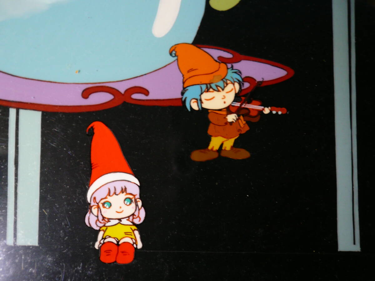 大判セル画 とんがり帽子のメモル A止め(キャラクターは別セル 大判セル画 とんがり帽子のメモル A止め(キャラクターは別セル