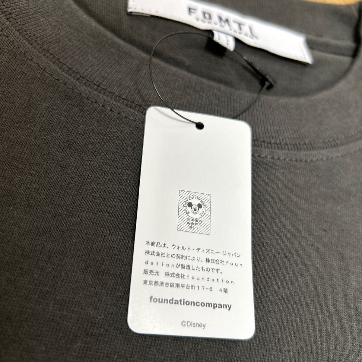 新品 FDMTL × the band apart × Disney Tシャツ L DARK GRAY 新品 FDMTL × the band apart × Disney Tシャツ L DARK GRAY