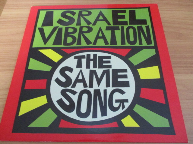 ISRAEL VIBRATION LP！SAME SONG, UK 90s RE-LP, ROOTS ROCK！名作！極美品