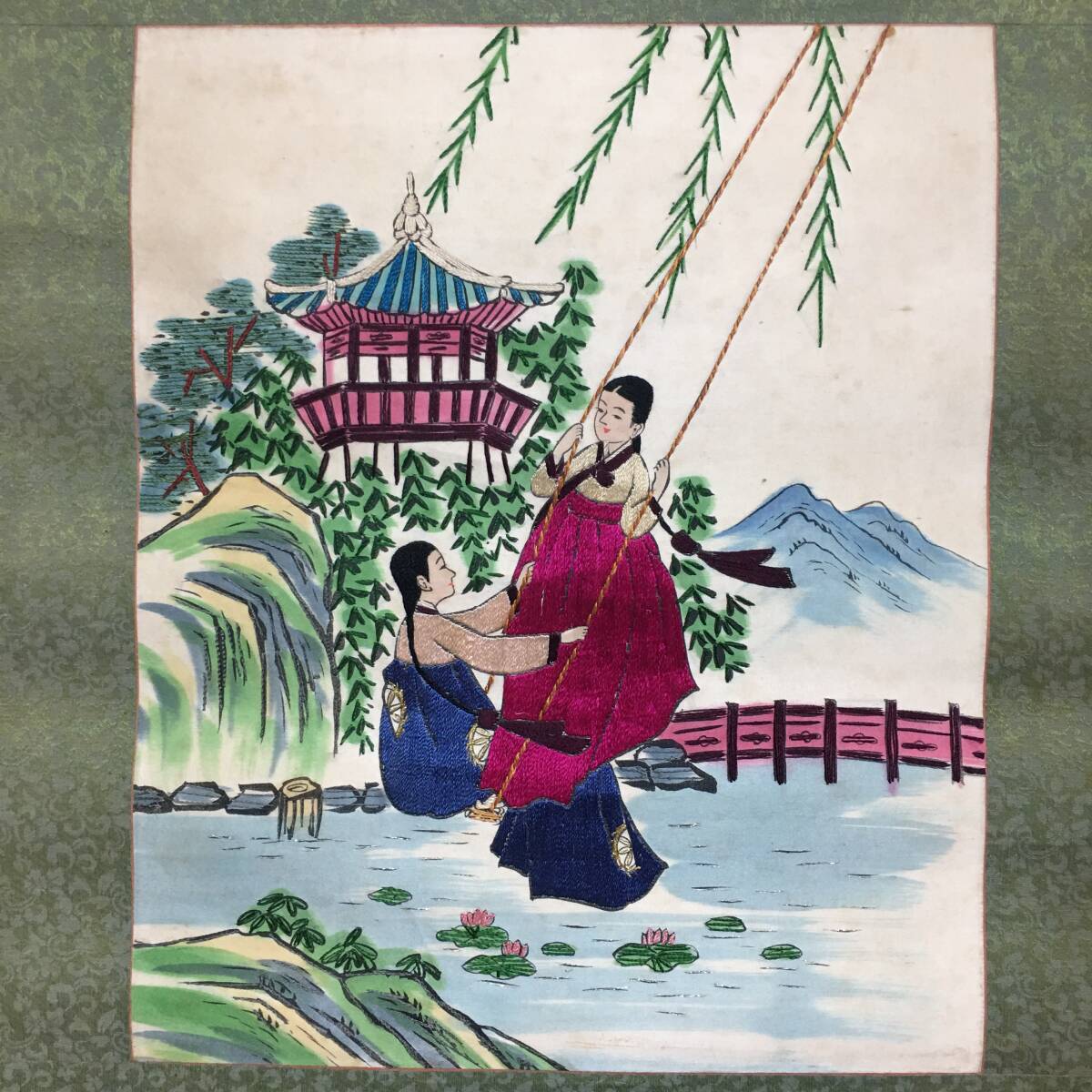 ◇14P74◇李朝繪畫｜知識産業社｜李朝絵画図録画集