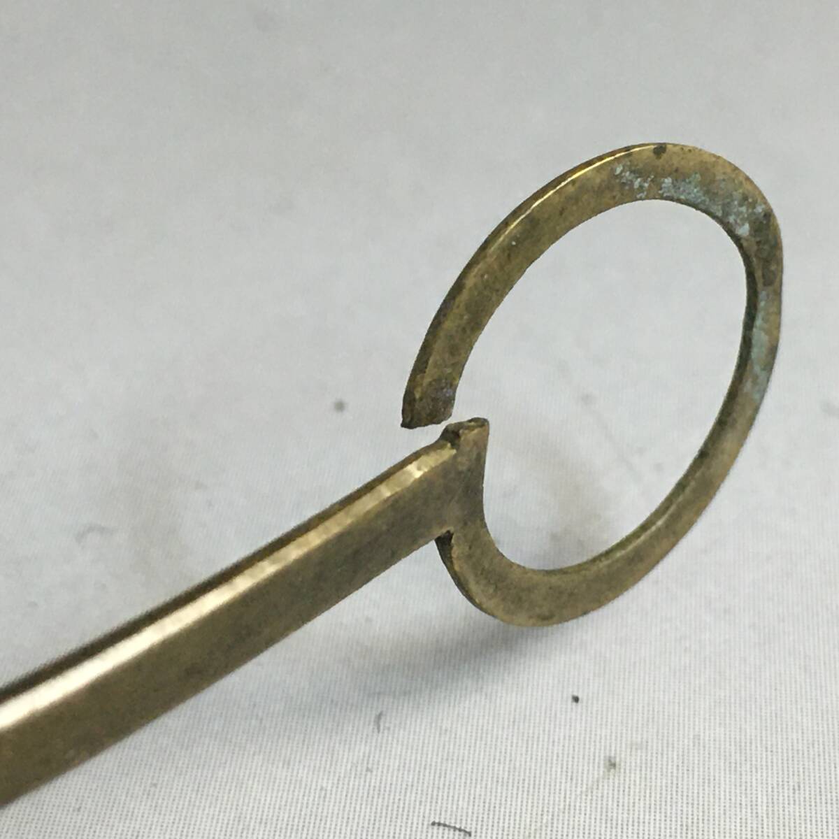 UNY22/84 戦前 真鍮 鉄 眼鏡 ブリキ眼鏡ケース アンティーク 蔵出し品 ビンテージ めがね メガネ 明治 大正 當時物 度入り★〇