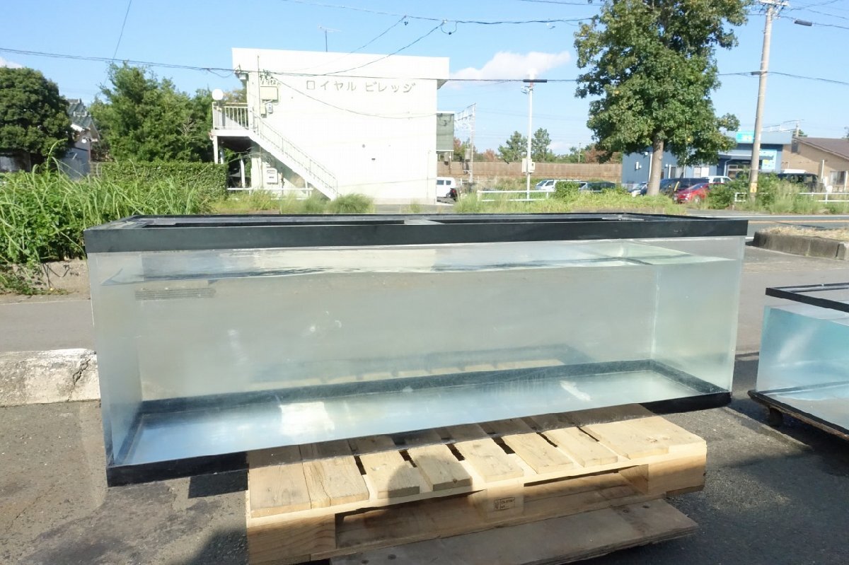 中古大型水槽 1800×600×600 アクリル10ミリ - 家具 中古大型水槽 1800×600×600 アクリル10ミリ - 家具