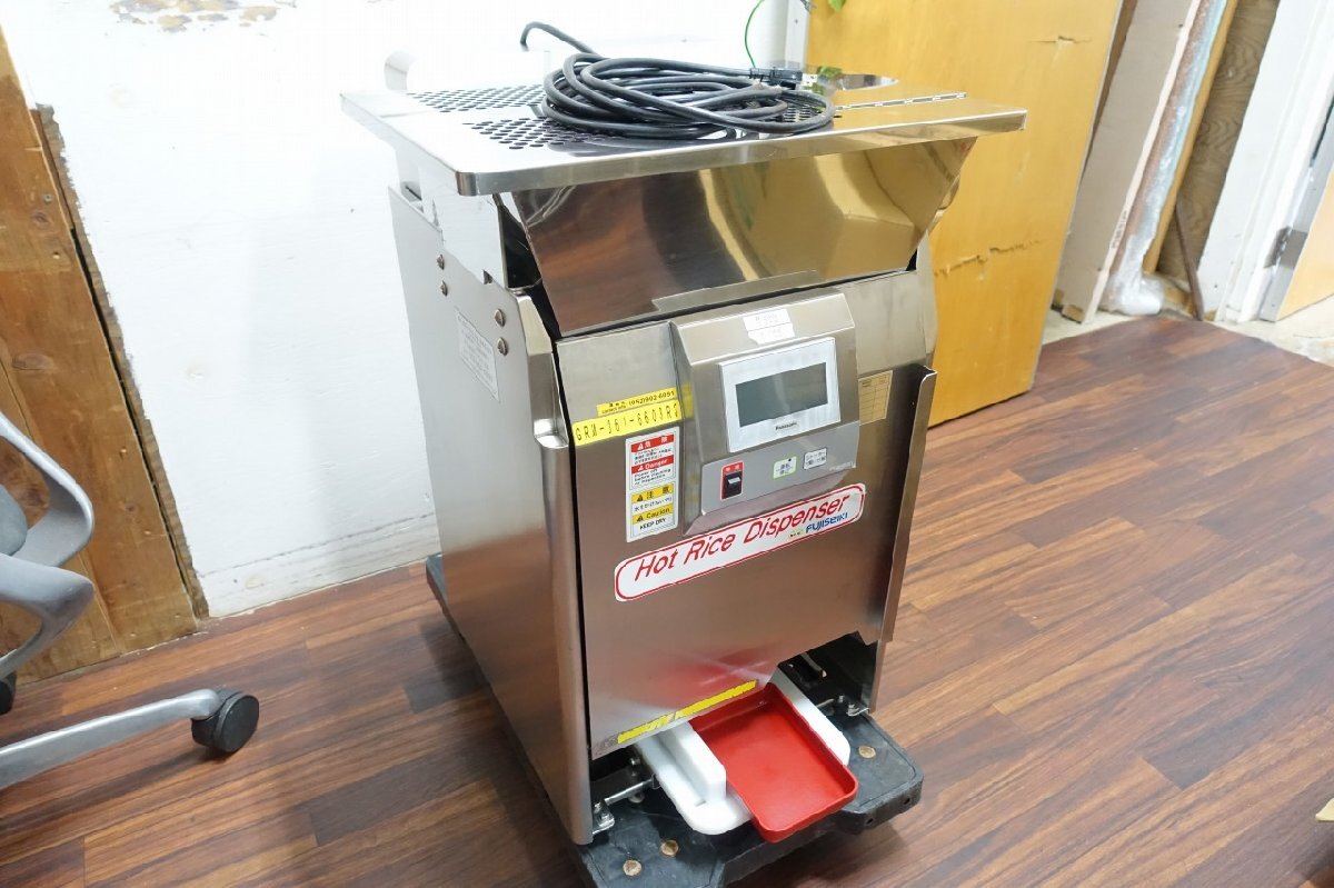 21年 不二精機 弁当 ご飯盛り付け機 GRM 100V 業務用 ライス 21年 不二精機 弁当 ご飯盛り付け機 GRM 100V 業務用 ライス