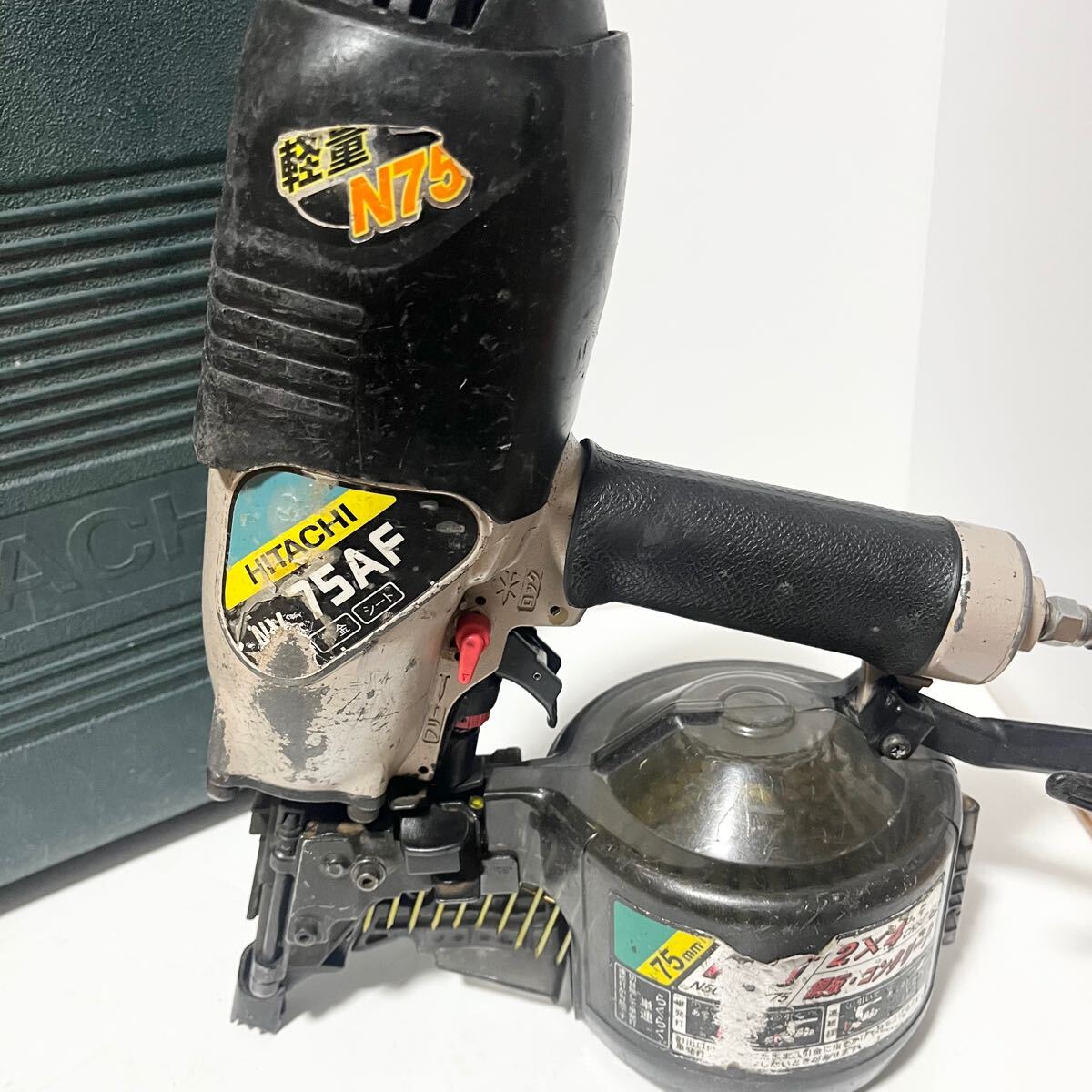 ハイコーキ(HIKOKI ※旧:日立工機) 常圧エア釘打ち機 NV75AF ハイコーキ(HIKOKI ※旧:日立工機) 常圧エア釘打ち機 NV75AF