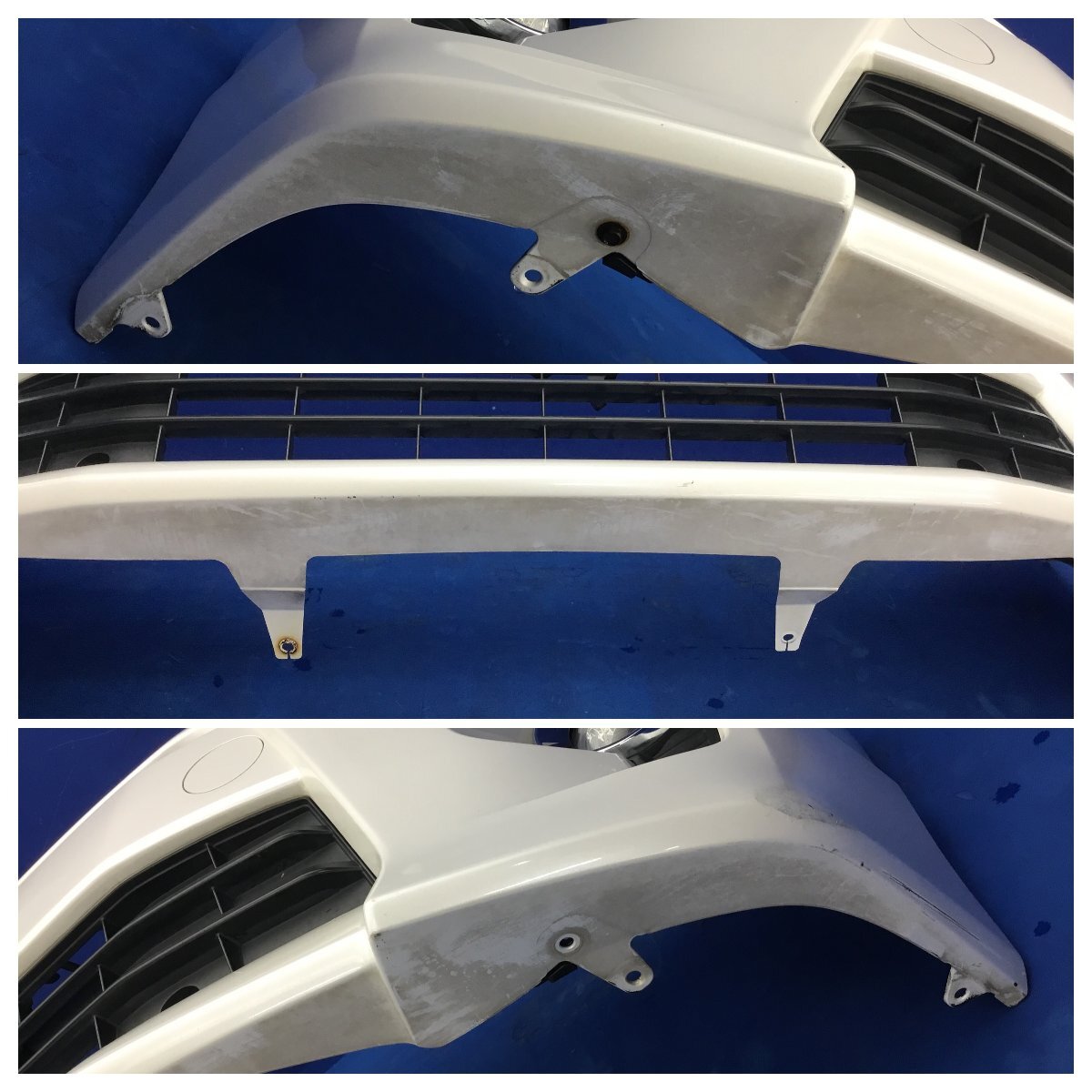  Toyota 20 Vellfire latter term original front bumper pearl color NO: 070 2402189 2 floor deep 