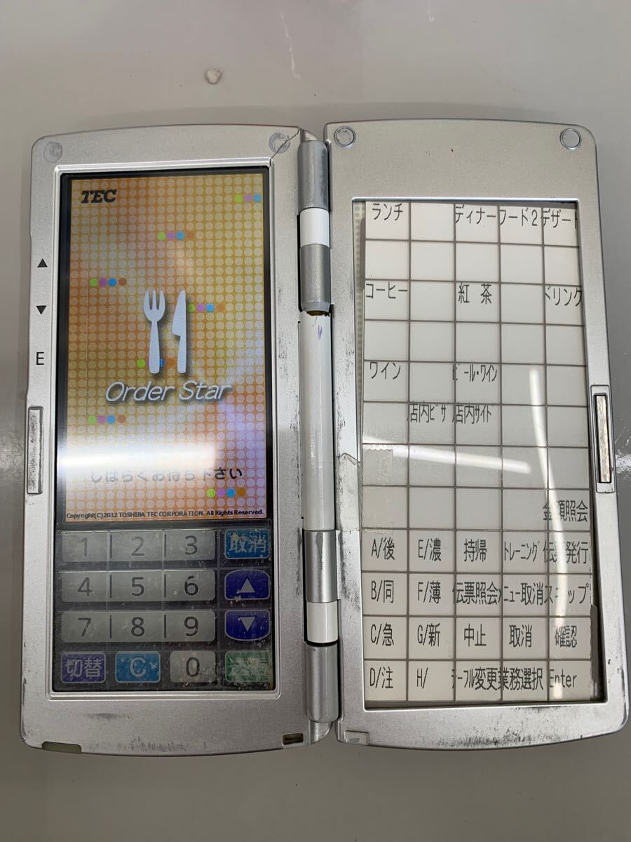 TEC Order Star 東芝TECハンディターミナル HTL-200-1BB-01-R TEC Order Star 東芝TECハンディターミナル HTL-200-1BB-01-R