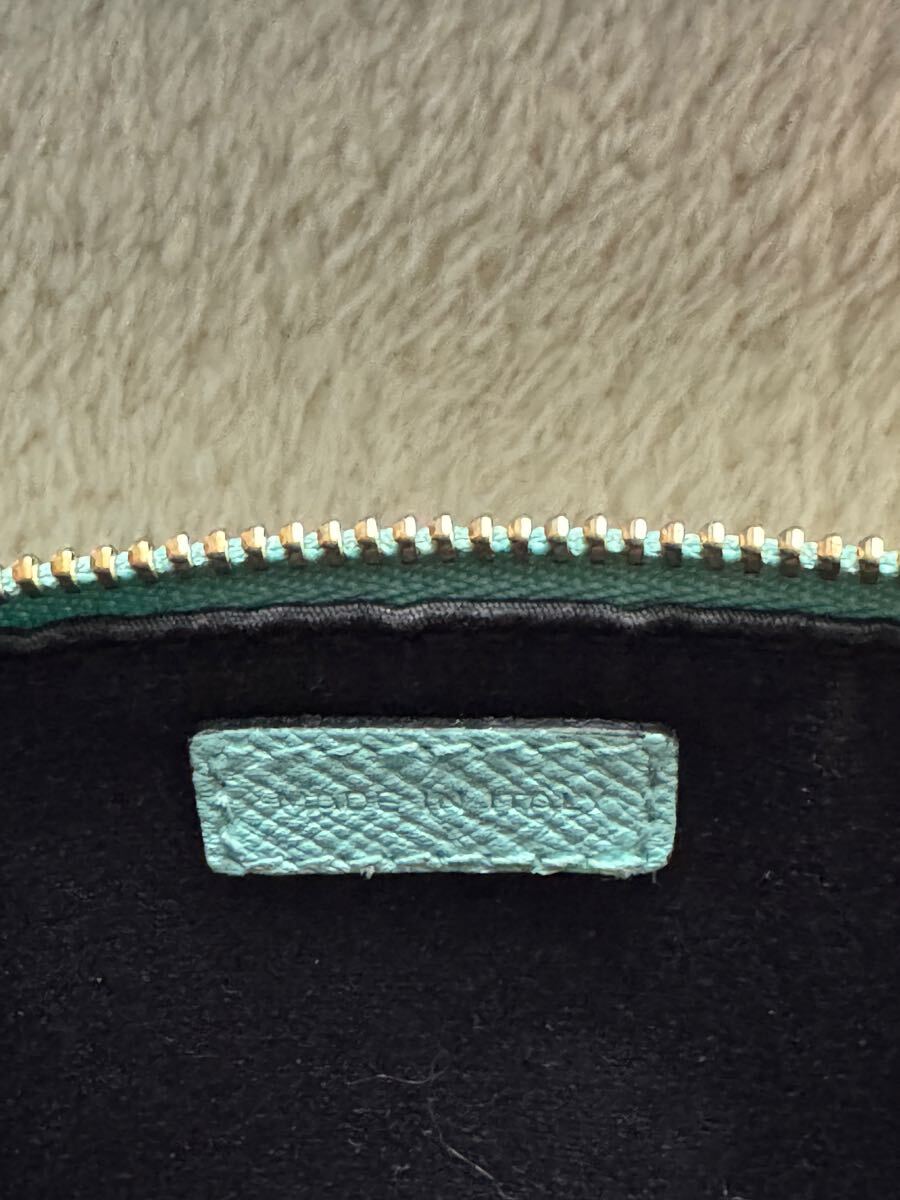 スマイソン SMYTHSON レザー クラッチバック グリーン スマイソン SMYTHSON レザー クラッチバック グリーン