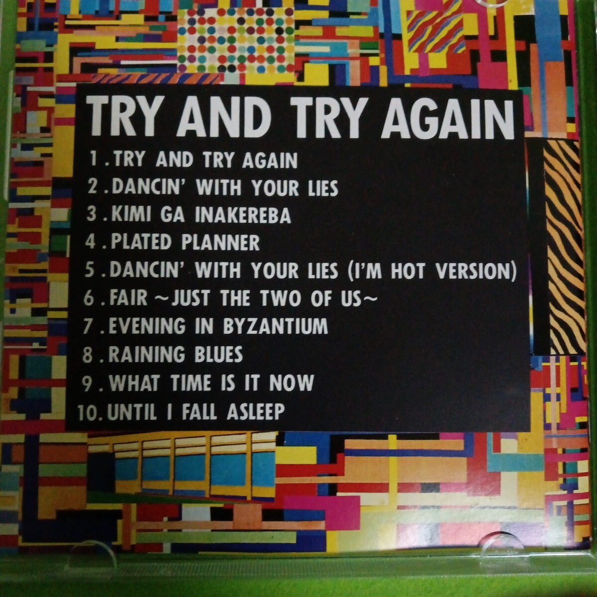 Sing Like Talking Try And Try Again CD 32FD-7026