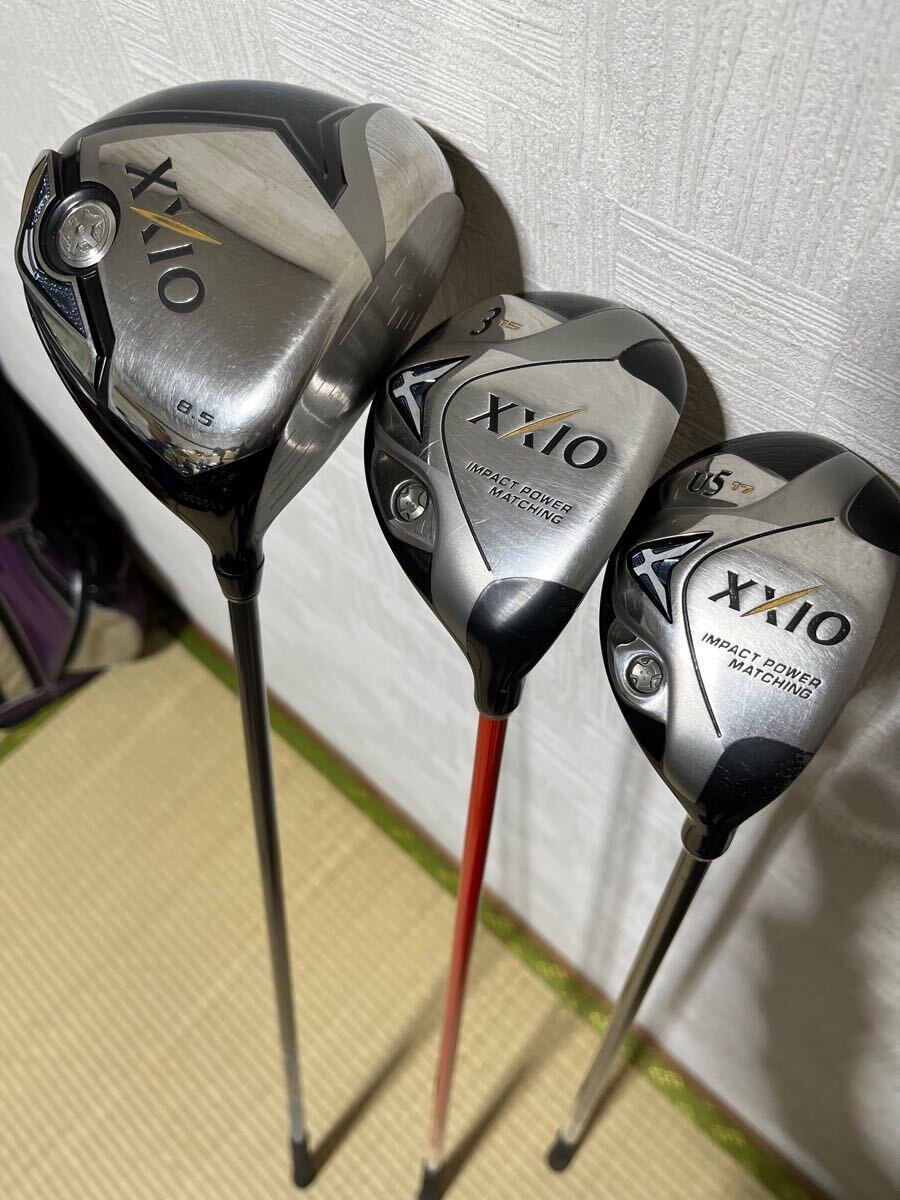 支給品 ぶっ飛び XXIO7代目1W 6代目3W&5U ウッド3本セット X 支給品 ぶっ飛び XXIO7代目1W 6代目3W&5U ウッド3本セット X