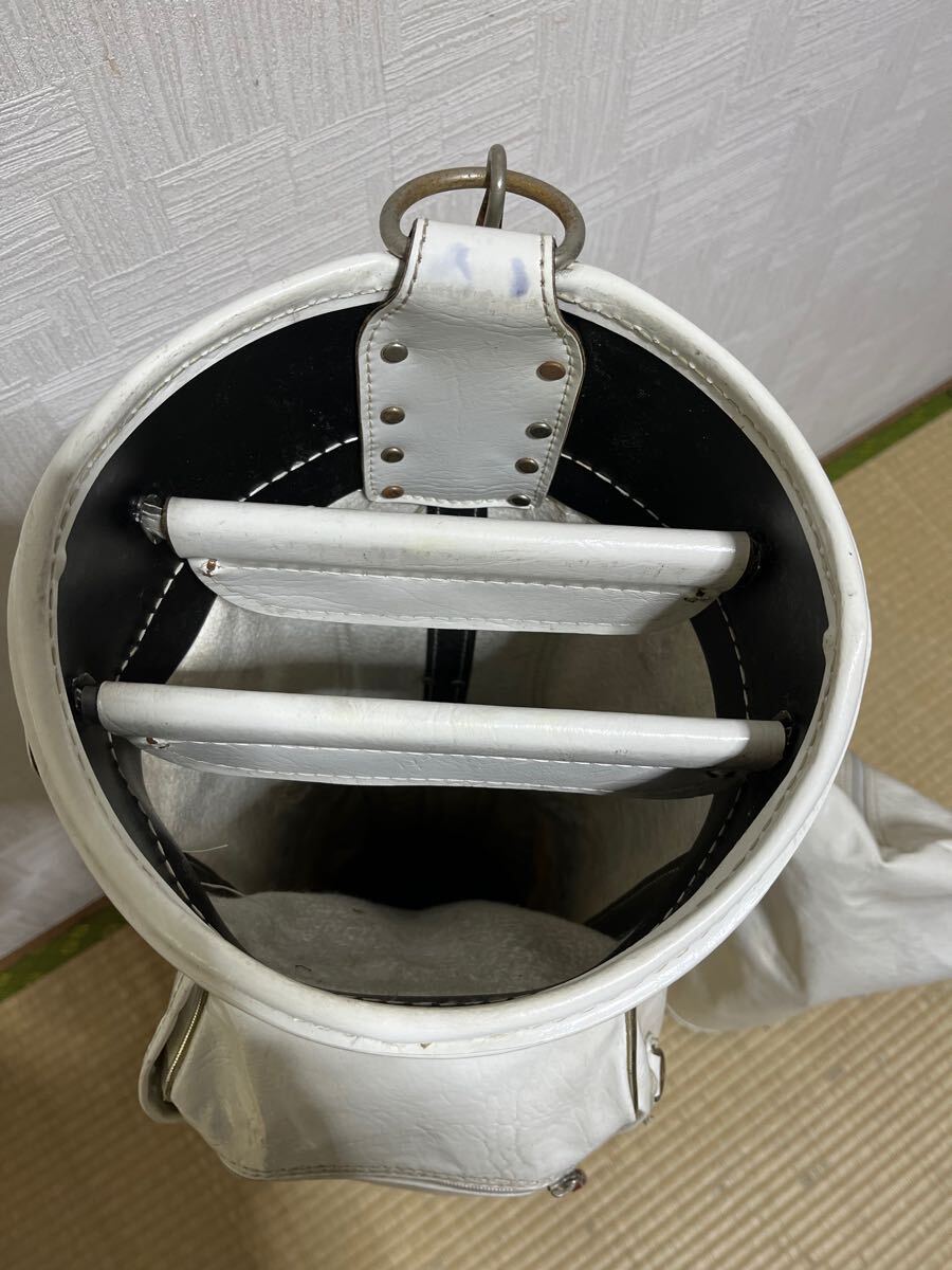 激レア 本革 Taylomade テーラーメイドレトロ キャディーバック 激レア 本革 Taylomade テーラーメイドレトロ キャディーバック