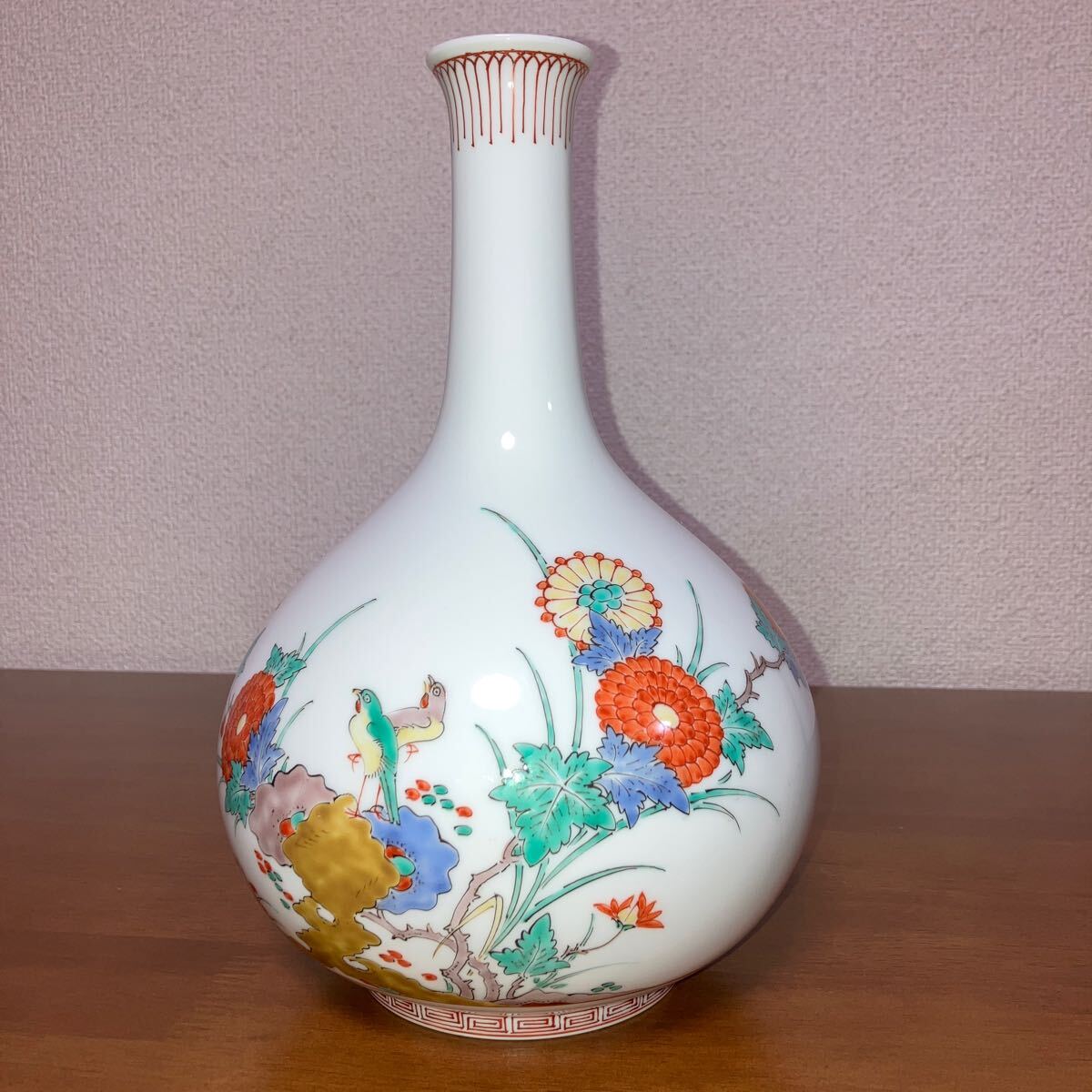 有田焼　花瓶　十三代酒井田柿右衛門 花瓶