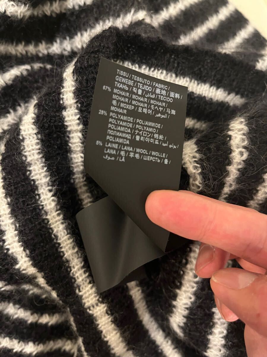 送込 新品 キムタク着 ボーダータートルネックニット セリーヌの 送込 新品 キムタク着 ボーダータートルネックニット セリーヌの
