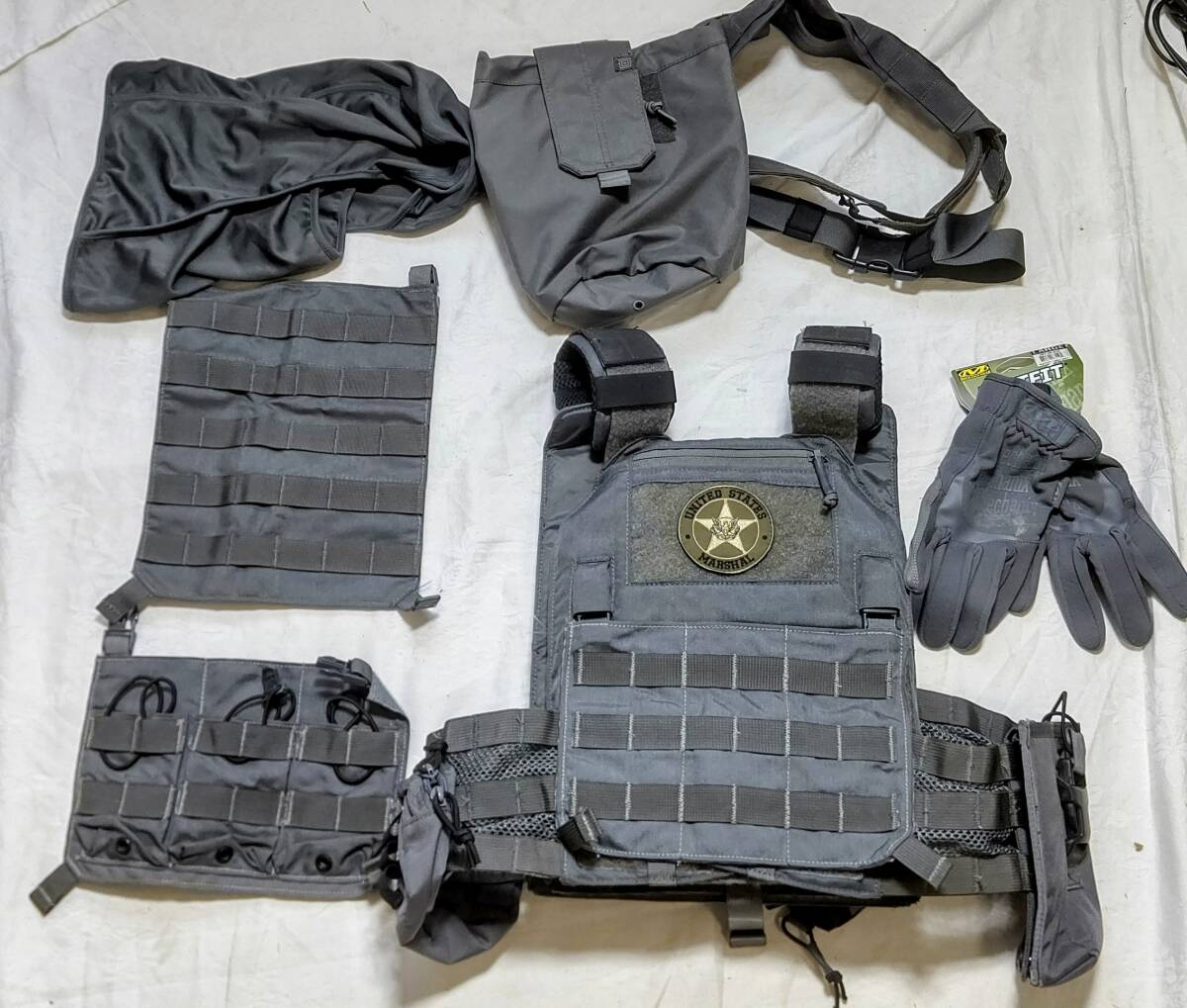 U.S. MARSHAL パッチ 【中古・送料無料】 プレートキャリア U.S. MARSHAL パッチ 【中古・送料無料】 プレートキャリア