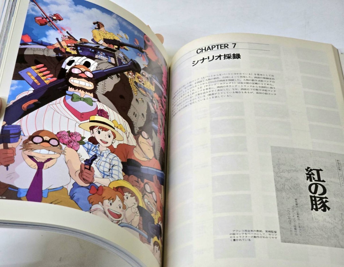 Official Ghibli Porco Rosso Artbook • Crimson Pig Japanese