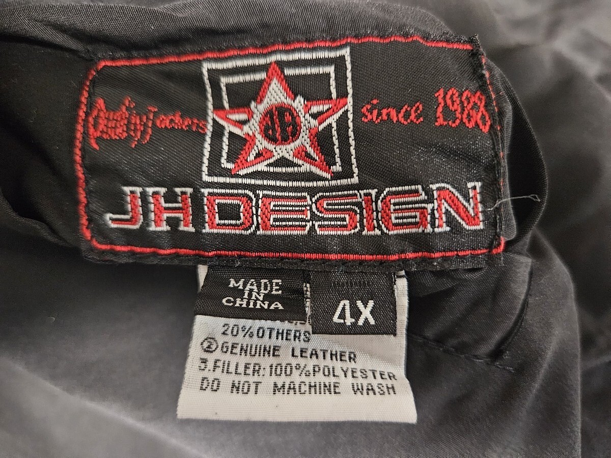 JEFF HAMILTON リバーシブルスタジャン JEFF HAMILTON リバーシブルスタジャン