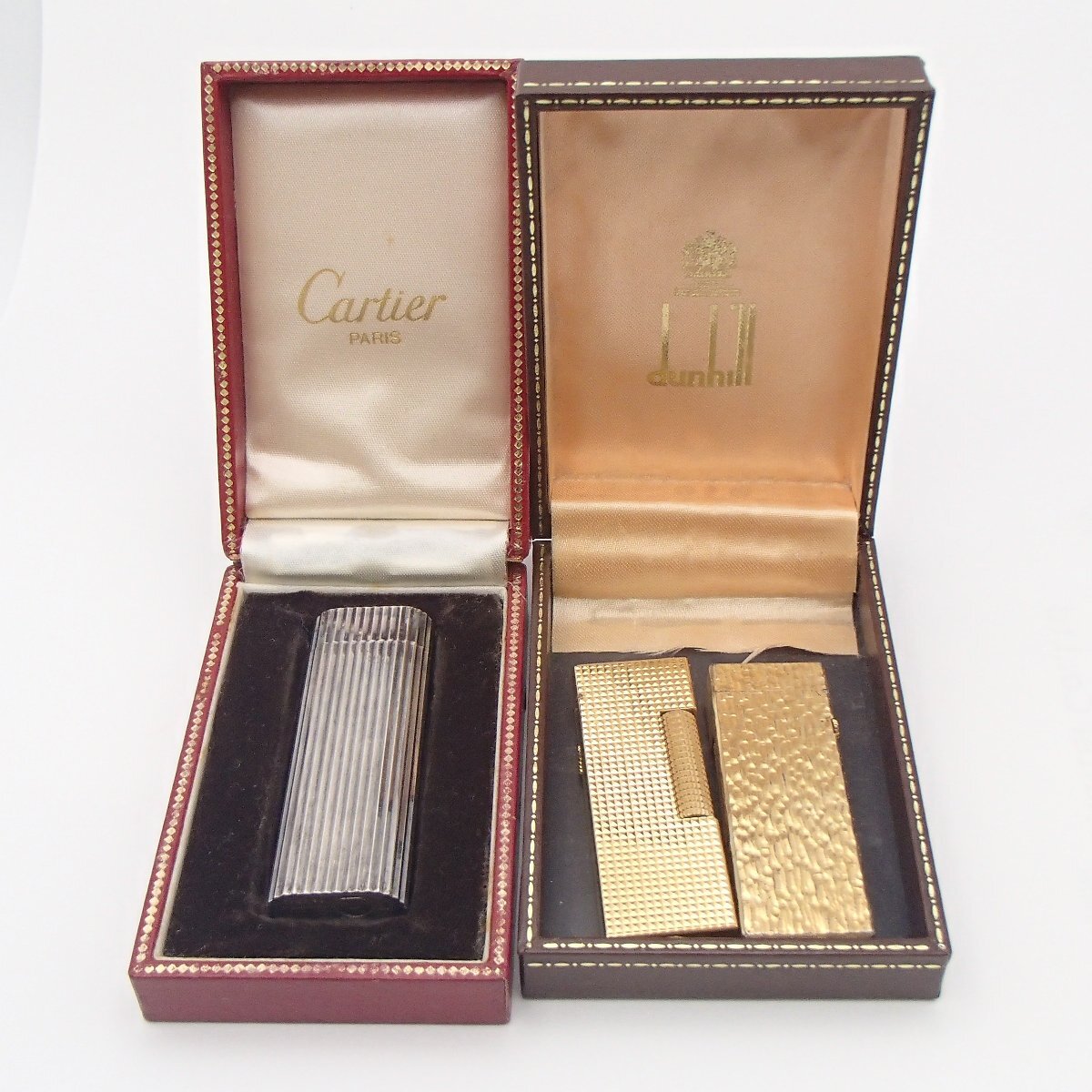 ★Dunhill ダンヒル/ Cartie カルティエ / 3点 ライター 喫煙具 着火未確認★TN