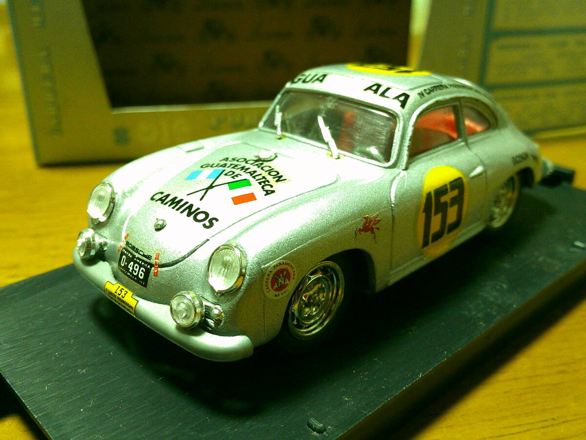 ブルム 　1/43　 「　ポルシェ356　クーペ　」　＃153　　メキシコラリー　1956ｙ　・送料 500円（レターパック発送）