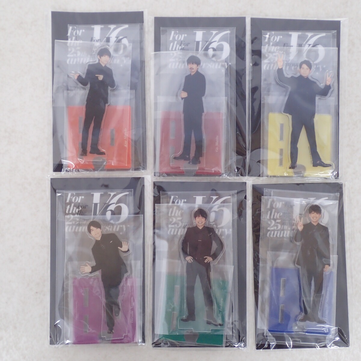 V6 25周年記念 アクリルスタンド 6体セット Amazon.co.jp: 三宅健 アクリルスタンド アクスタ V6 For the