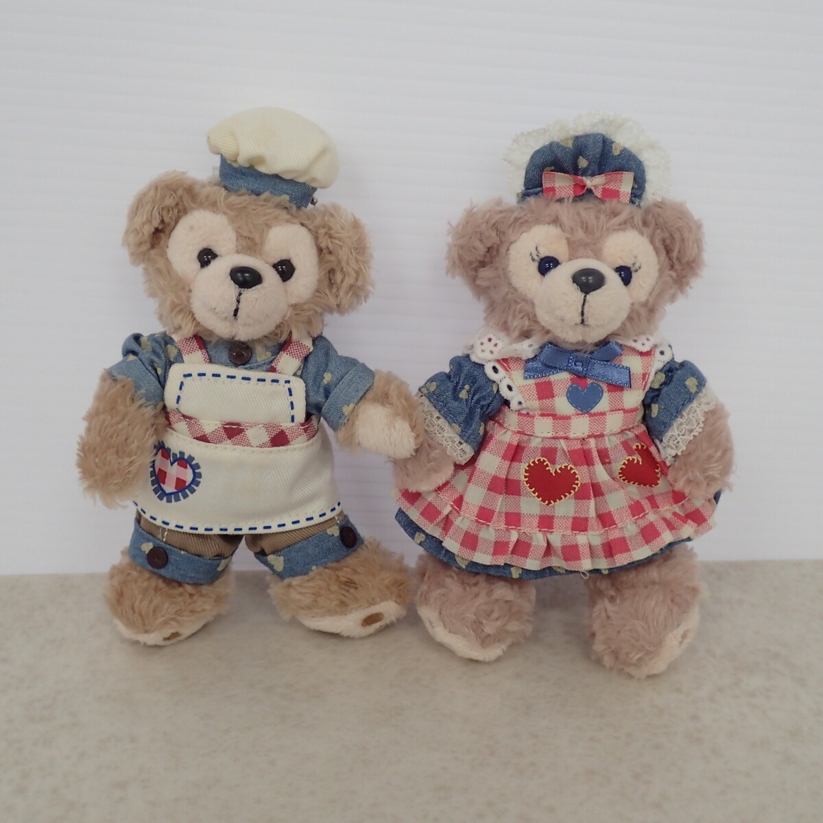 ダッフィー シェリーメイト 2点セット ディズニー ディズニーシー バレンタイン ダッフィー & シェリーメイ ぬいぐるみ(ダッフィー⁄シェリー