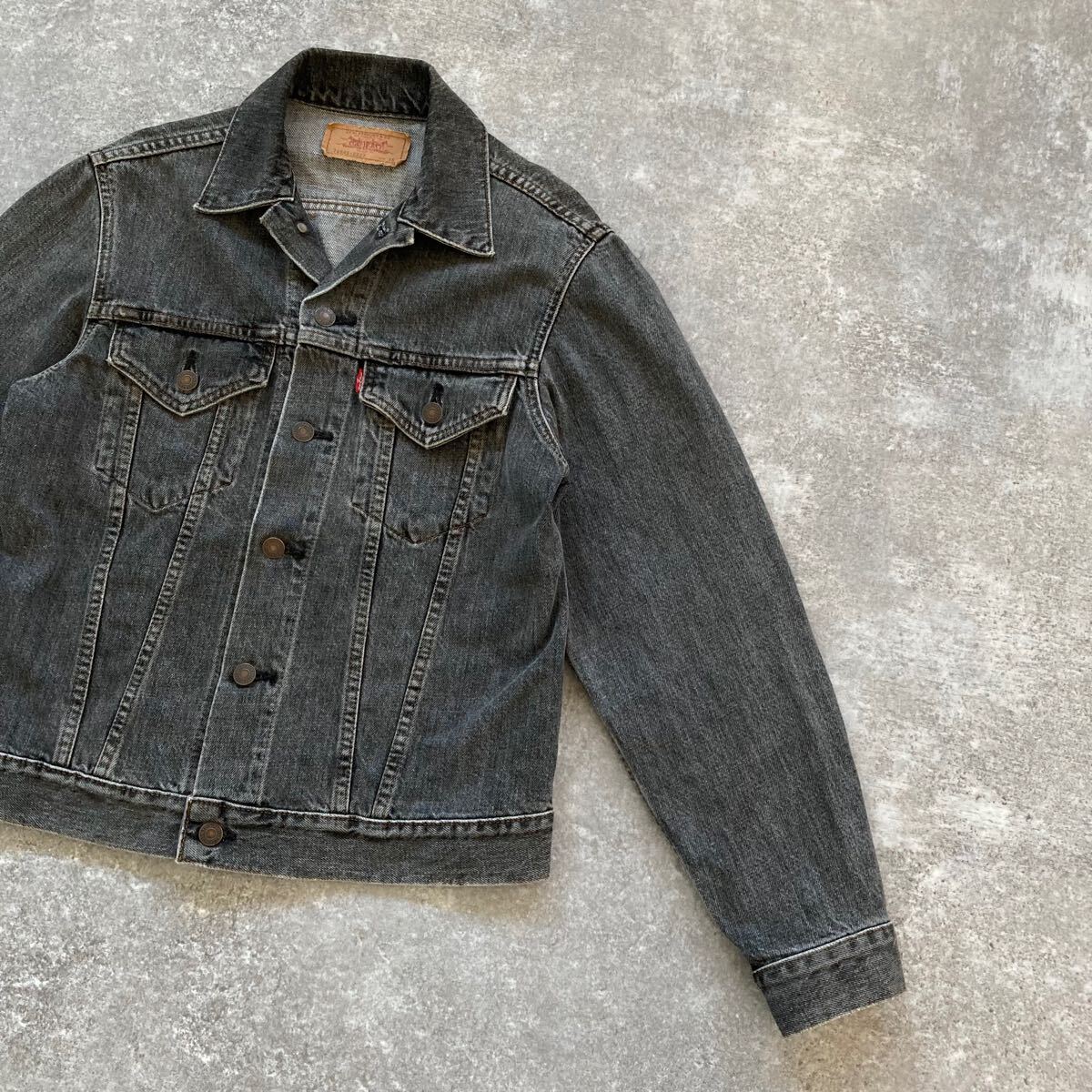 Levi's】70505-0257 リーバイス 先染めブラック デニム Levi's】70505-0257 リーバイス 先染めブラック デニム