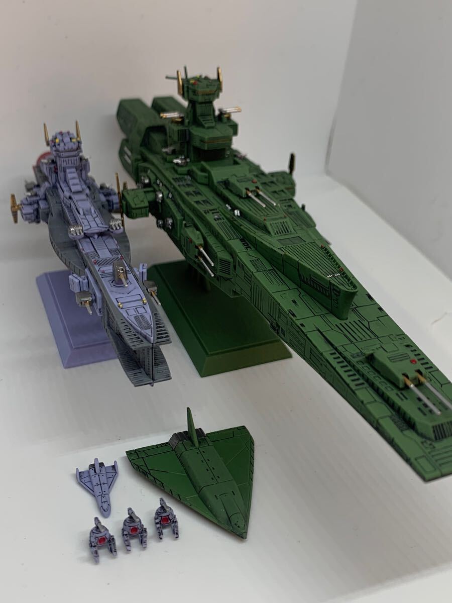 1/1700 ヨーツンヘイム完成品 完成品 【EXモデル】 1/1700 サラミス宇宙巡洋艦&マゼラン宇宙