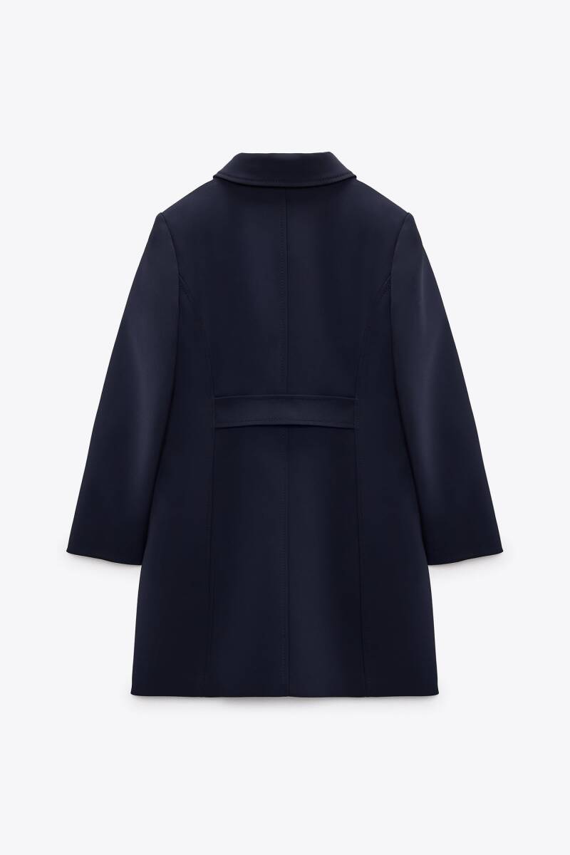 □□ZARA ザラ ポケット ショートコート ネイビー 新品□□