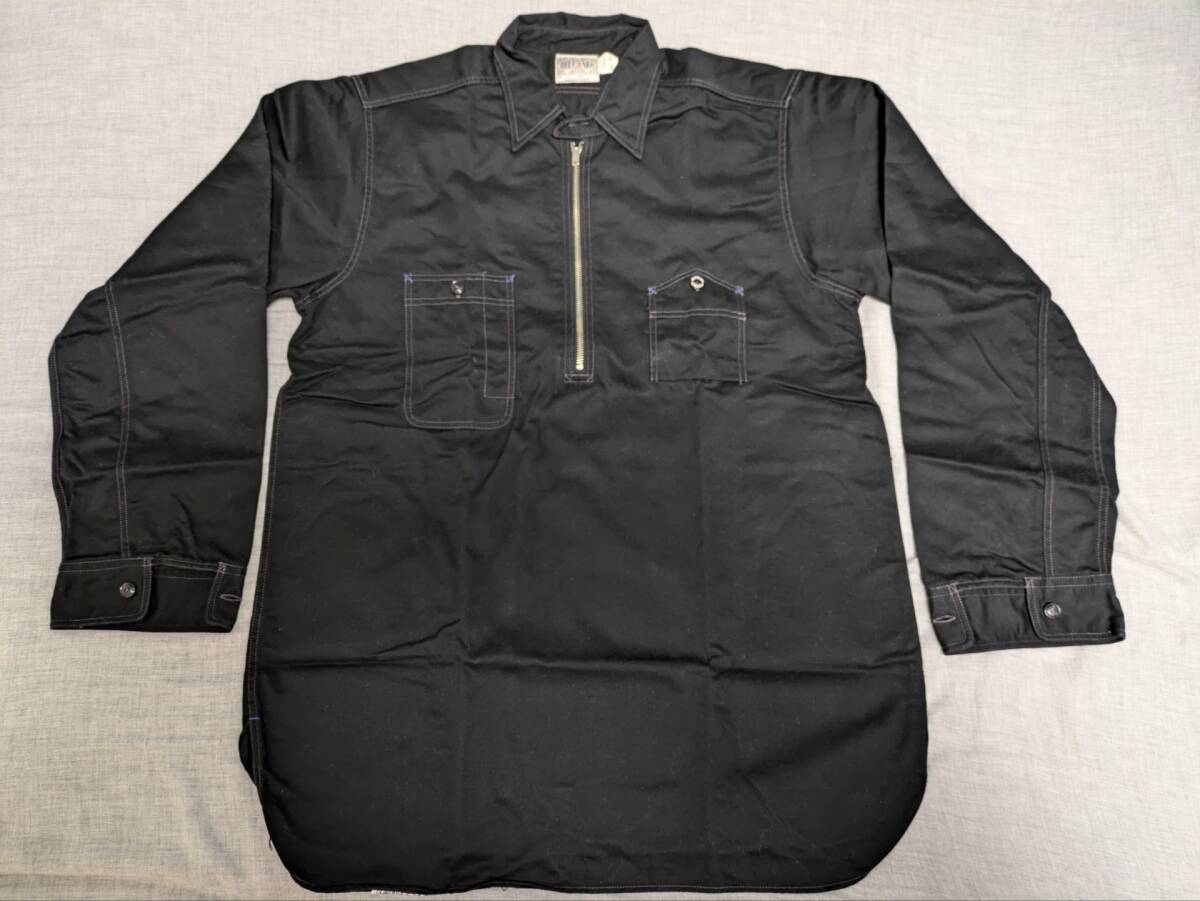 未使用 旧マッコイ製 THE REAL McCOY'S リアルマッコイズ 8HOUR UNION ワークシャツ JOE McCOY 2