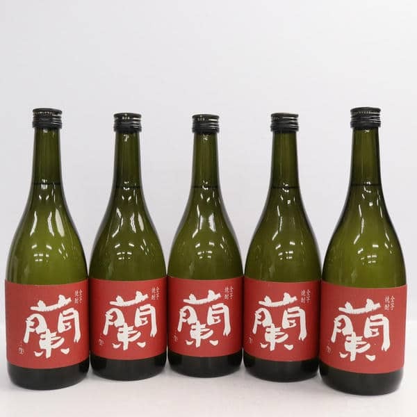 【5本セット】蘭 全芋焼酎 25度 720ml R24J040830