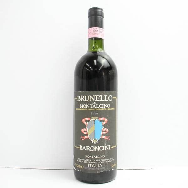 BARONCINI（バロンチーニ）ブルネッロ ディ モンタルチーノ 1986 13％ 750ml R24J040506