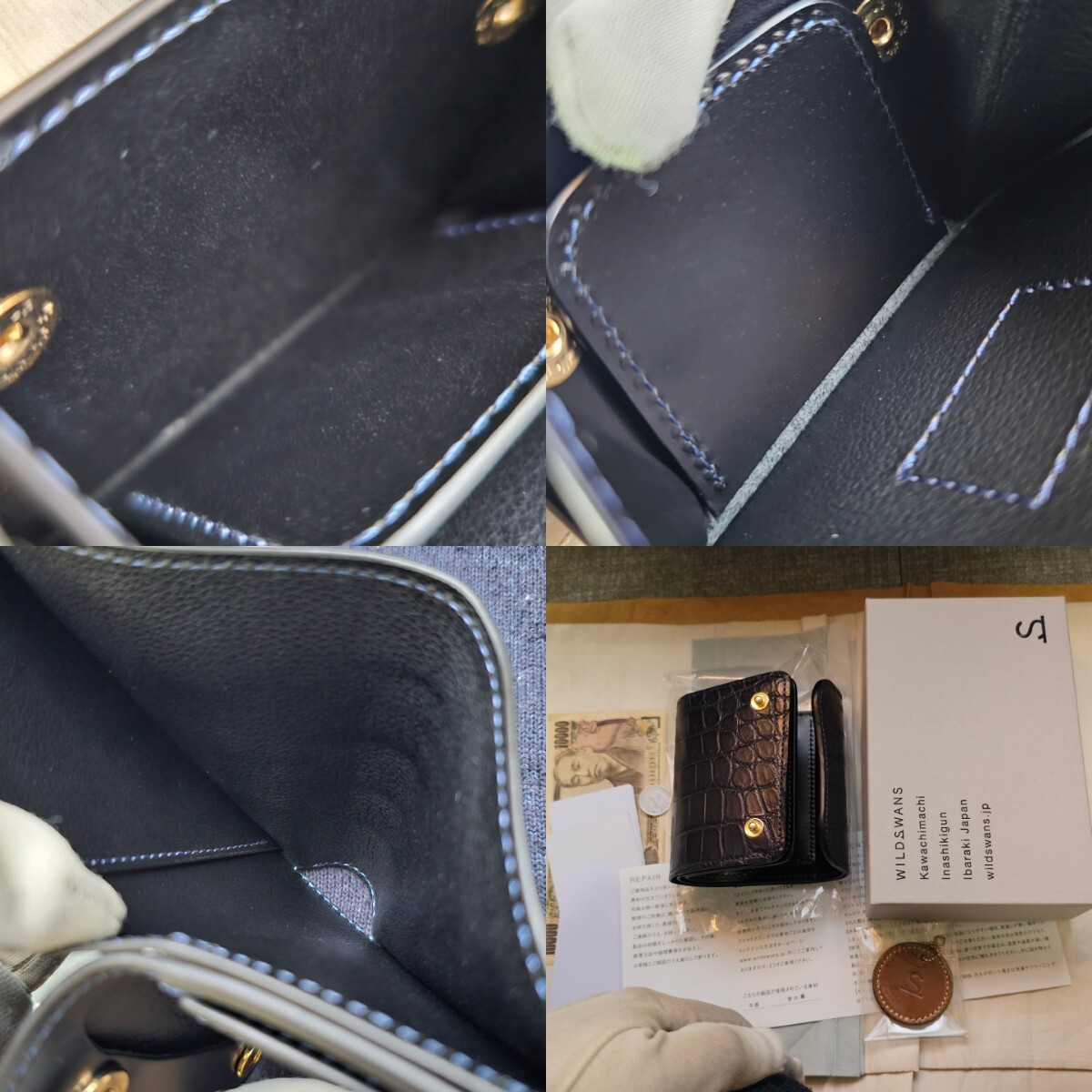 未使用!交渉歓迎!イーノ,eno,ネイビー,限定,クロコダイル,crocodile,クロコ,WILDSWANS,ワイルドスワンズ,サドルプルアップ,革,サドル,財布 未使用!交渉歓迎!イーノ,eno,ネイビー,限定,クロコダイル,crocodile,クロコ,WILDSWANS,ワイルドスワンズ,サドルプルアップ,革,サドル,財布
