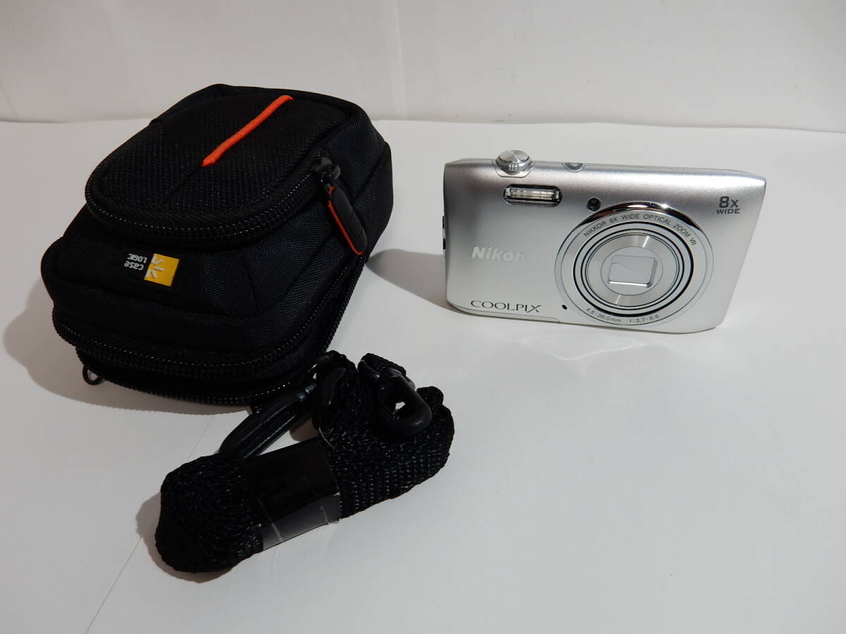 ニコン Nikon COOLPIX S3600 メモリ(8GB)付き　デジタルカメラ 充電器無し　美品